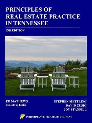 cover image of Principles of Real Estate Practice in Tennessee